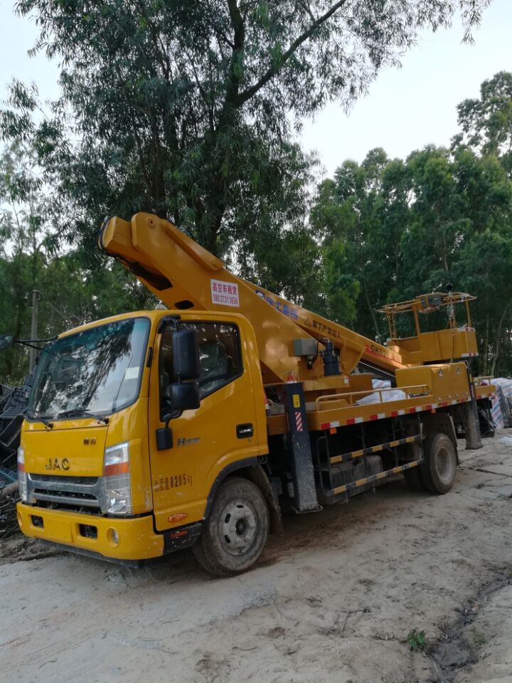 高空車修剪樹枝